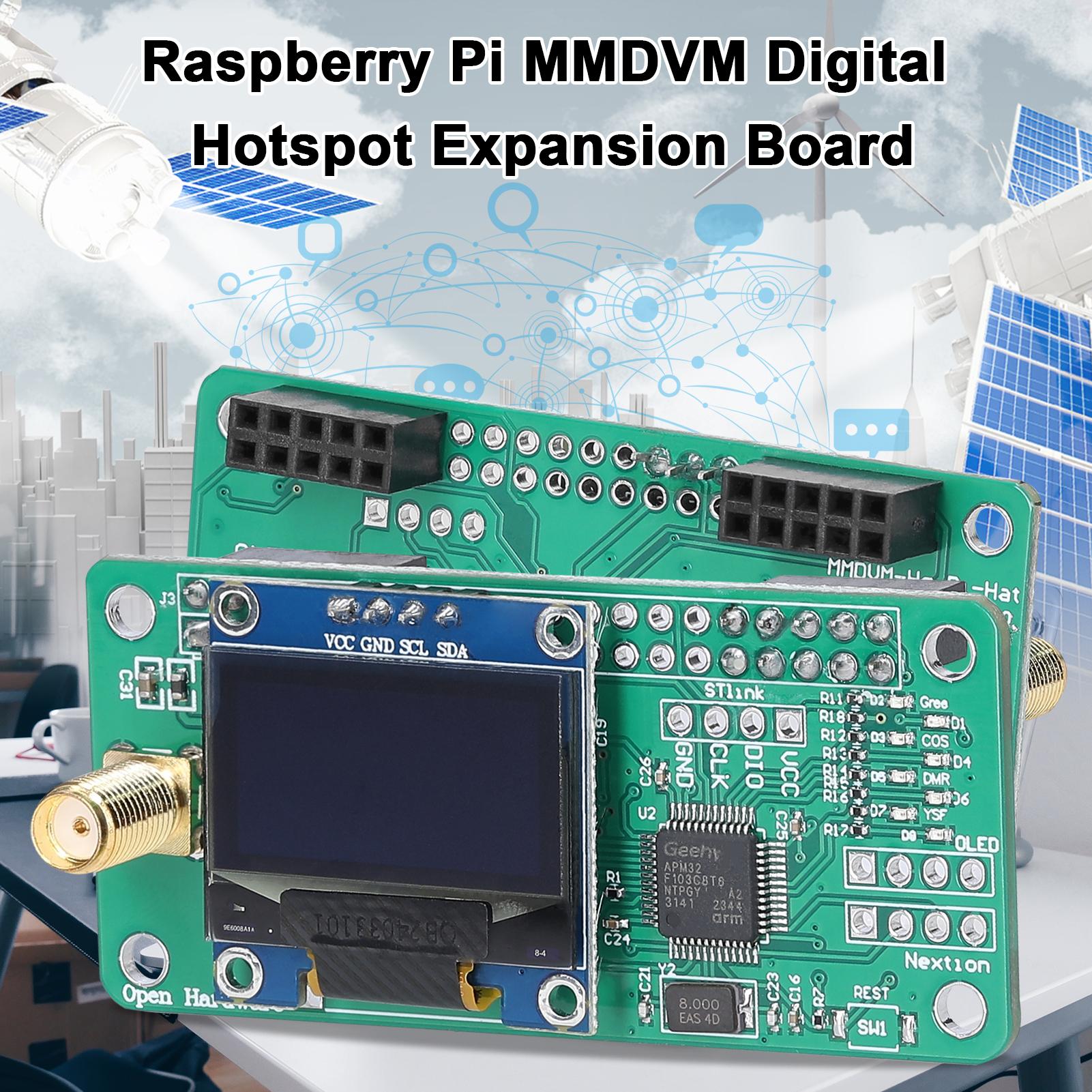 Raspberry Pi MMDVM Digital Hotspot Expansion Board Універсальна аматорська та професійна цифрова радіокомунікаційна плата
Raspberry Pi MMDVM Digital Hotspot Expansion Board Універсальна аматорська та професійна цифрова радіокомунікаційна плата