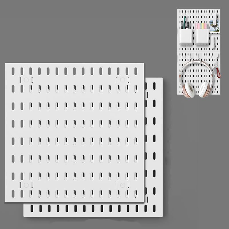 Elfzone Pegboard Desk Panel, Desktop Perforated Board, Clamp Type, 30x30cm, Set of 2, Magnetic, Punching Board, Storage Rack, Desk Organization, Tidyi
Elfzone Pegboard Desk Panel, Desktop Perforated Board, Clamp Type, 30x30cm, Set of 2, Magnetic, Punching Board, Storage Rack, Desk Organization, Tidyi