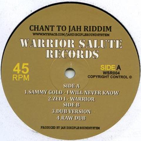 10inch Record SAMMY GOLD; ZED I - I Will Never Know; Wariior / Dub Ve WSR004 Warrior Salute 2012 Europe Reggae, Ska & Dub
10inch Record SAMMY GOLD; ZED I - I Will Never Know; Wariior / Dub Ve WSR004 Warrior Salute 2012 Europe Reggae, Ska & Dub