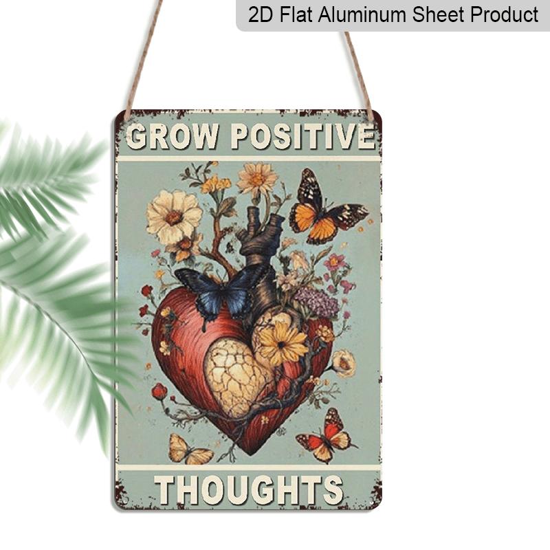 2D Flat Metal Sign with Inspirational Quotes for A Positive Mindset, Suitable for Home, Classroom, Office, Bar, or Coffee Shop Aluminium Wall 20*30cm
2D Flat Metal Sign with Inspirational Quotes for A Positive Mindset, Suitable for Home, Classroom, Office, Bar, or Coffee Shop Aluminium Wall 20*30cm