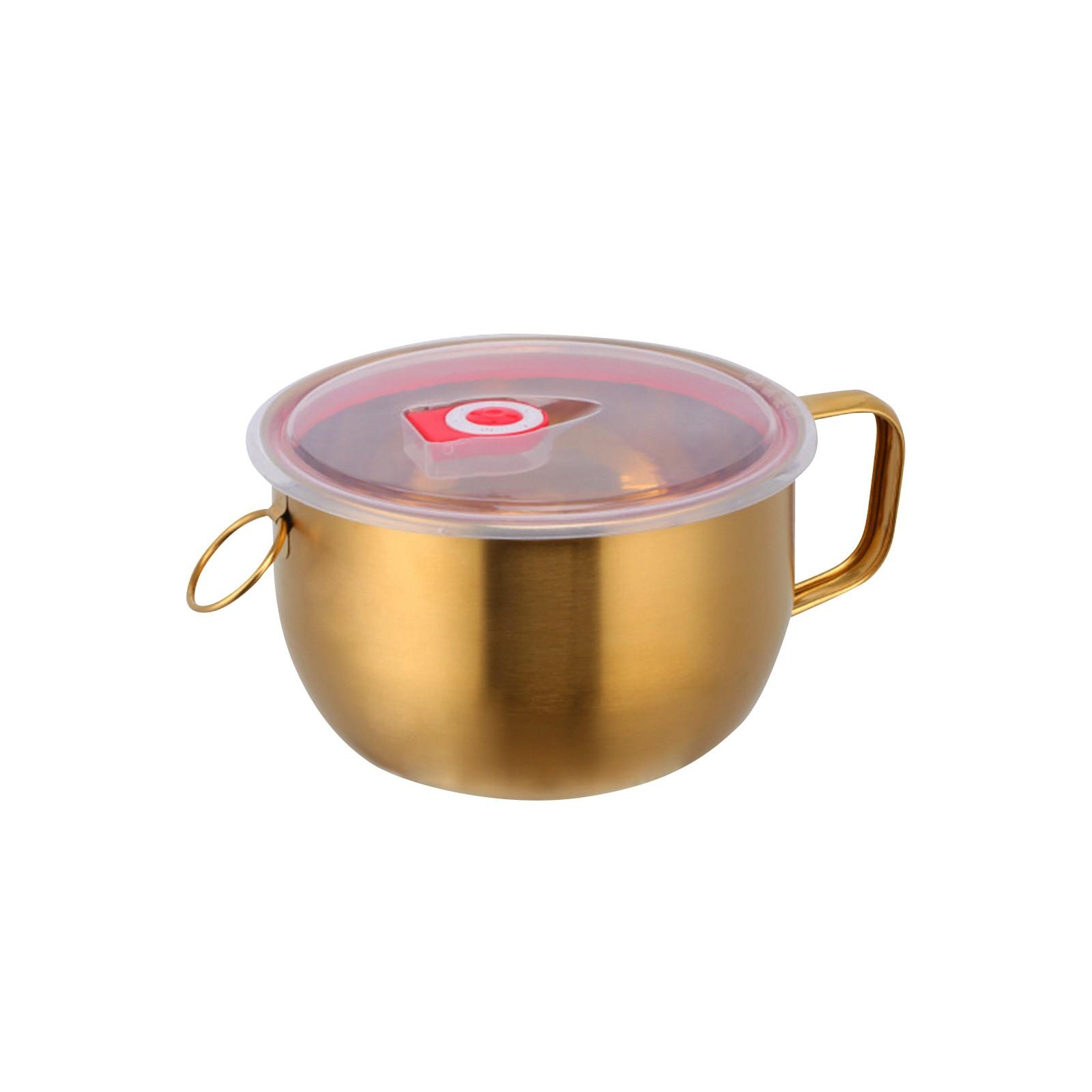 304 нержавеющая сталь корейская толстая изолированная большая емкость для лапши быстрого приготовления с крышкой 1300 миллилитров One Size золотистый
304 нержавеющая сталь корейская толстая изолированная большая емкость для лапши быстрого приготовления с крышкой 1300 миллилитров One Size золотистый