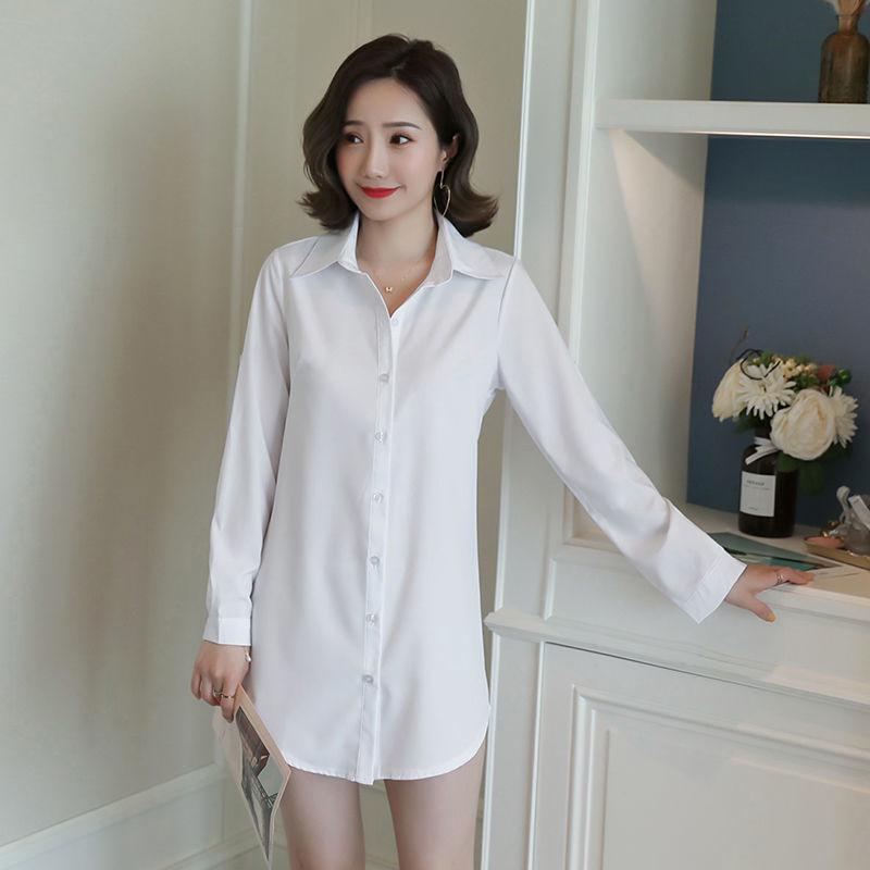 Women s Medium-Length Chiffon Pajama Shirt - Sexy Loose-Fit White Nightgown, Long-Sleeved L
Women s Medium-Length Chiffon Pajama Shirt - Sexy Loose-Fit White Nightgown, Long-Sleeved L