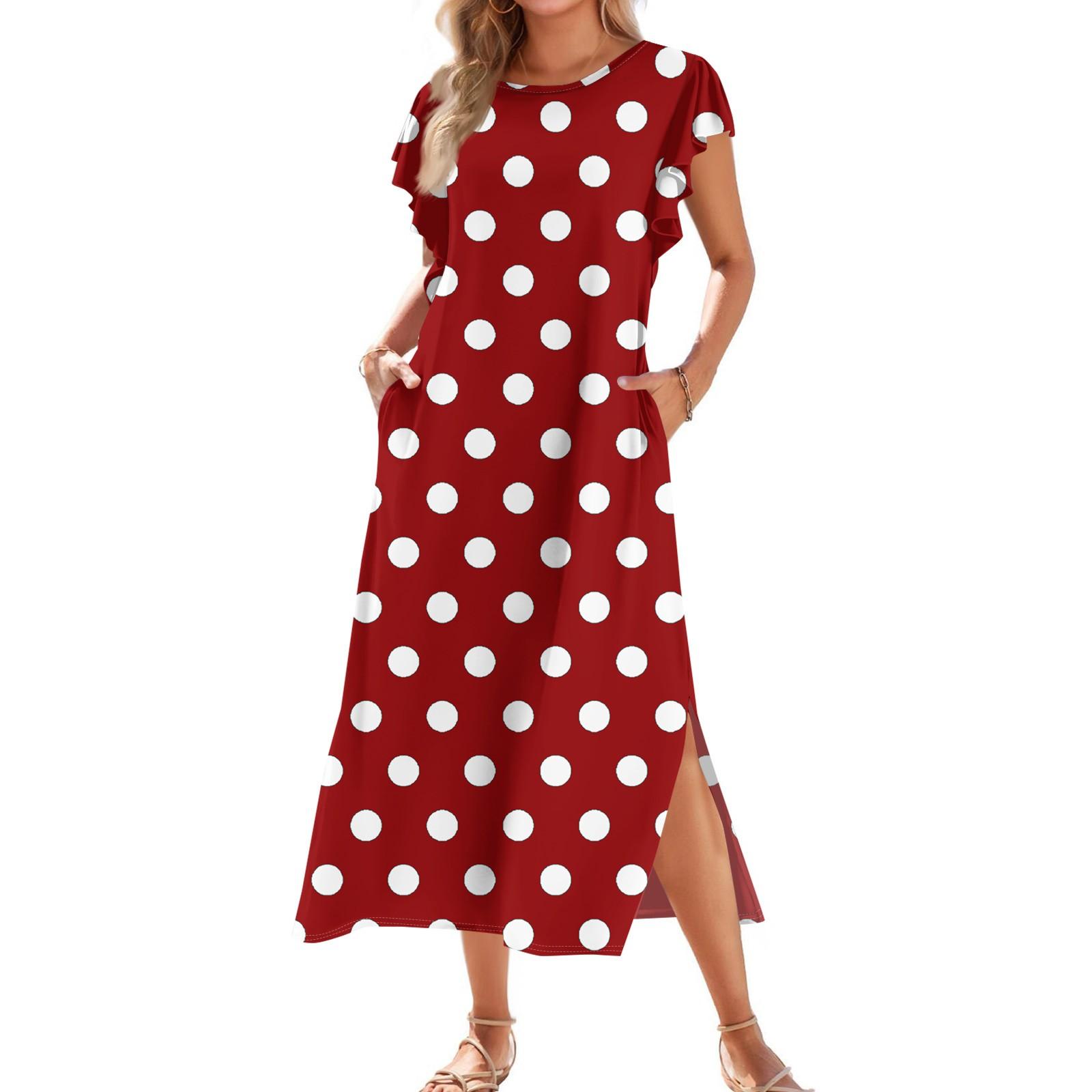 Женское модное летнее повседневное пляжное платье с короткими рукавами, круглыми завязками, карманами и цветными блоками, с короткими рукавами и принтом в стиле пэчворк L красный
Женское модное летнее повседневное пляжное платье с короткими рукавами, круглыми завязками, карманами и цветными блоками, с короткими рукавами и принтом в стиле пэчворк L красный