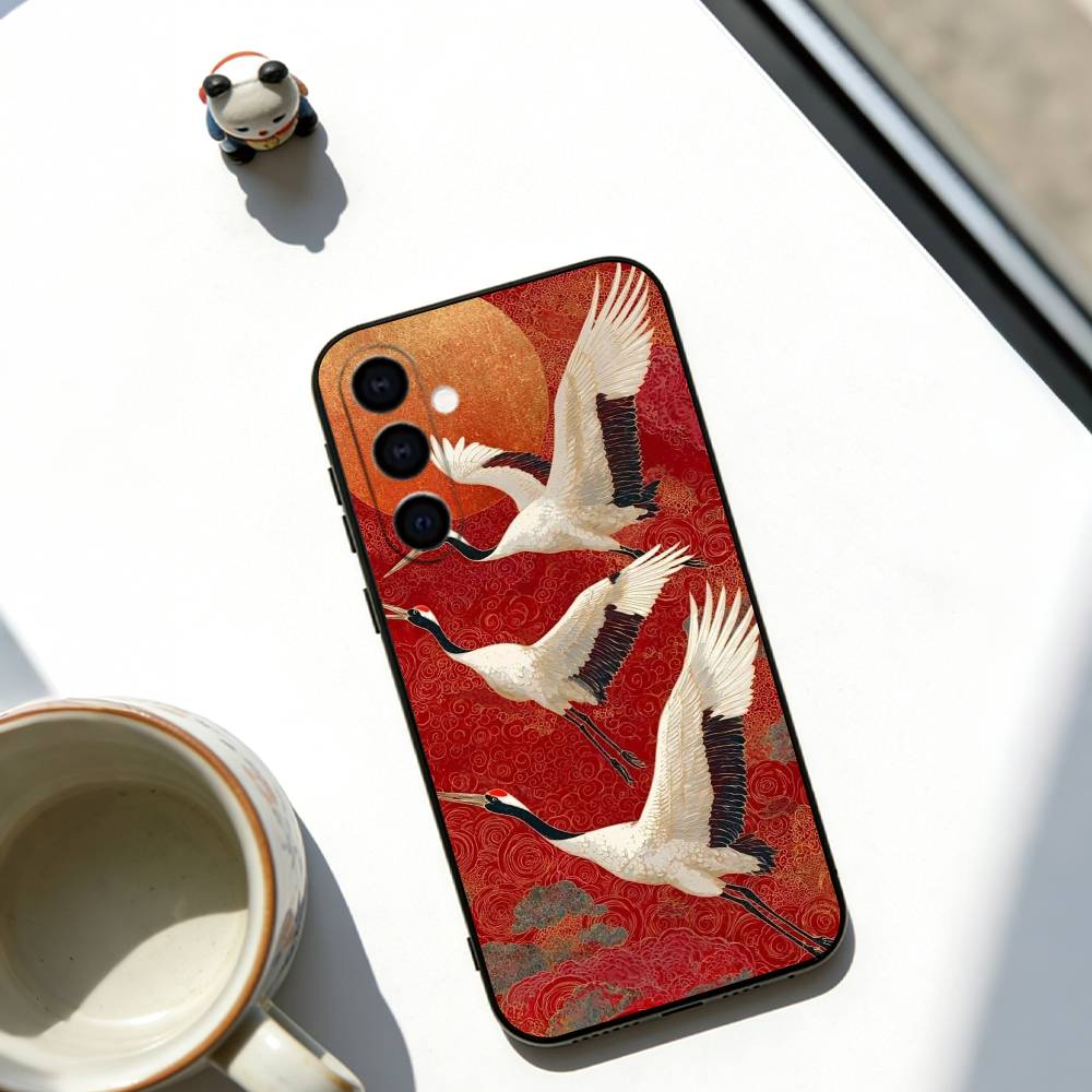 Crane Phone Case For Samsung Galaxy A73,A72,A71,A70,A53,A52,A51,Others Soft Black Cover Samsung a32 4g
Crane Phone Case For Samsung Galaxy A73,A72,A71,A70,A53,A52,A51,Others Soft Black Cover Samsung a32 4g