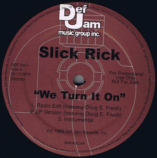 12inch Record SLICK RICK - We Turn It On / Frozen DEF3441PROMO Def Jam Recordi 1999 US Rap & Hip-Hop/R&B Used
12inch Record SLICK RICK - We Turn It On / Frozen DEF3441PROMO Def Jam Recordi 1999 US Rap & Hip-Hop/R&B Used