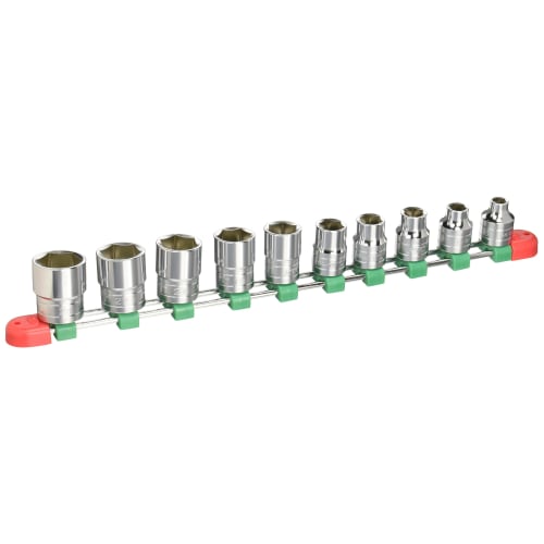Kyoto Machinery Tools (KTC) Socket Set TB410E Drive Angle: 12.7mm 10 Pieces 1 Set
Kyoto Machinery Tools (KTC) Socket Set TB410E Drive Angle: 12.7mm 10 Pieces 1 Set