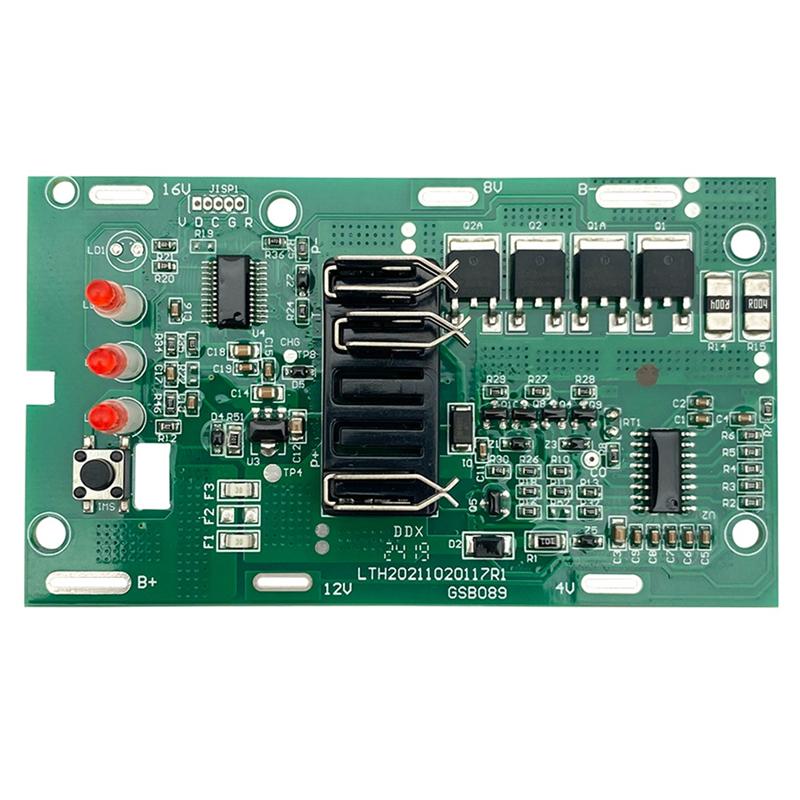 PCBA Charging Protection Circuit Board Li- Battery Management System(BMS) 4511396 For Ozita For POWER X-CHANGE
PCBA Charging Protection Circuit Board Li- Battery Management System(BMS) 4511396 For Ozita For POWER X-CHANGE