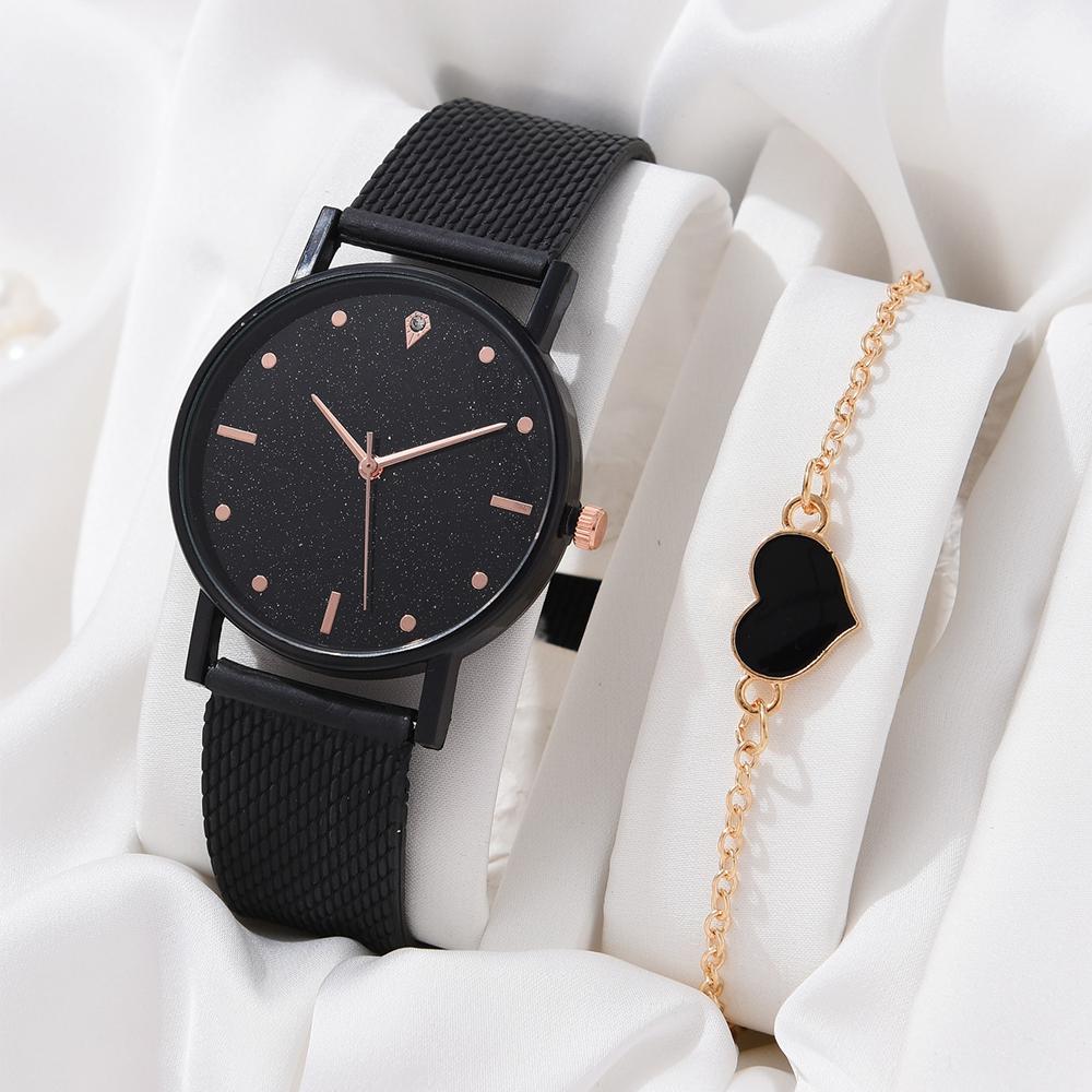 Ready StockJam Tangan Perempuan Модные женские часы с силиконовым сетчатым ремешком, женские часы-браслет Кварцевые часы
Ready StockJam Tangan Perempuan Модные женские часы с силиконовым сетчатым ремешком, женские часы-браслет Кварцевые часы