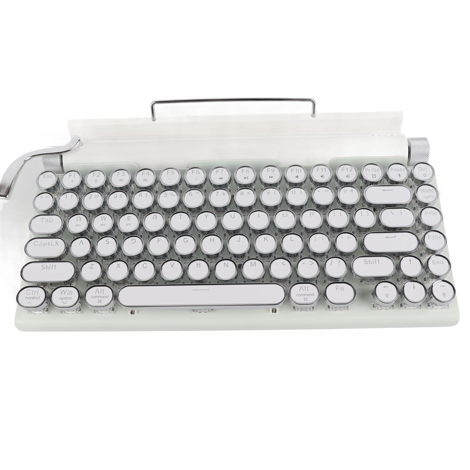 Mechanical Keyboard 83 Key Knob Control Round Keycaps Ergonomic Plug and Play 3 Modes Wireless белый
Mechanical Keyboard 83 Key Knob Control Round Keycaps Ergonomic Plug and Play 3 Modes Wireless белый