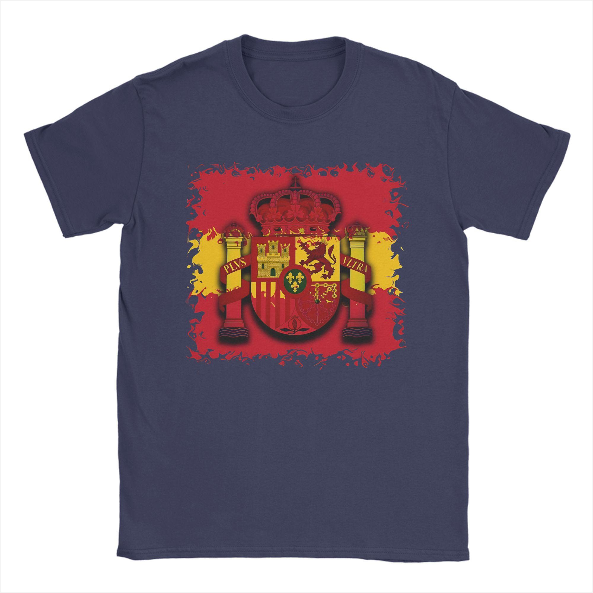 Men TShirts King of Spain Coat of Arms Fashion 100 Cotton Tees Short Sleeve T Shirts Round Collar Clothes Gift Idea 4XL
Men TShirts King of Spain Coat of Arms Fashion 100 Cotton Tees Short Sleeve T Shirts Round Collar Clothes Gift Idea 4XL
