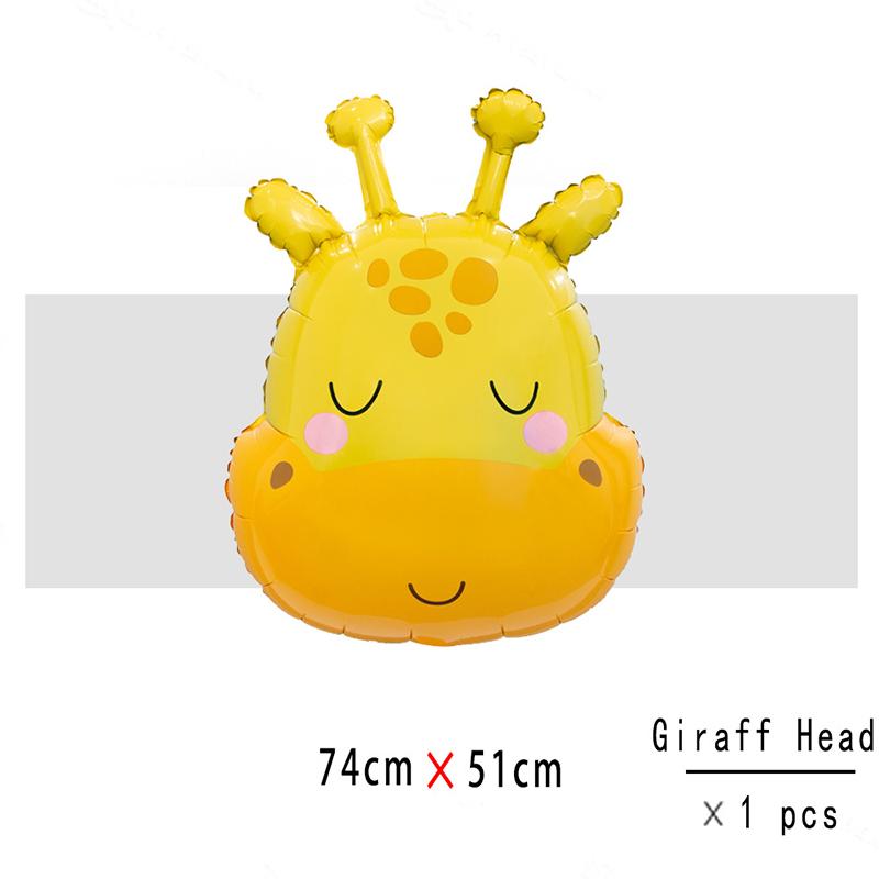 Animal Helium Balloon Giraffe Tiger Lion Foil Balloon Safari Jungle Birthday Party Decorations Baby Shower Kids Toy Other
Animal Helium Balloon Giraffe Tiger Lion Foil Balloon Safari Jungle Birthday Party Decorations Baby Shower Kids Toy Other