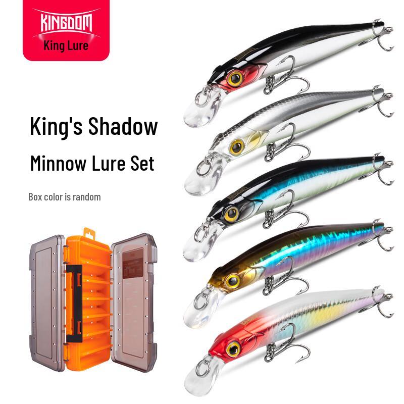 King Lure Sinking Minnow Fishing Lure Set
King Lure Sinking Minnow Fishing Lure Set