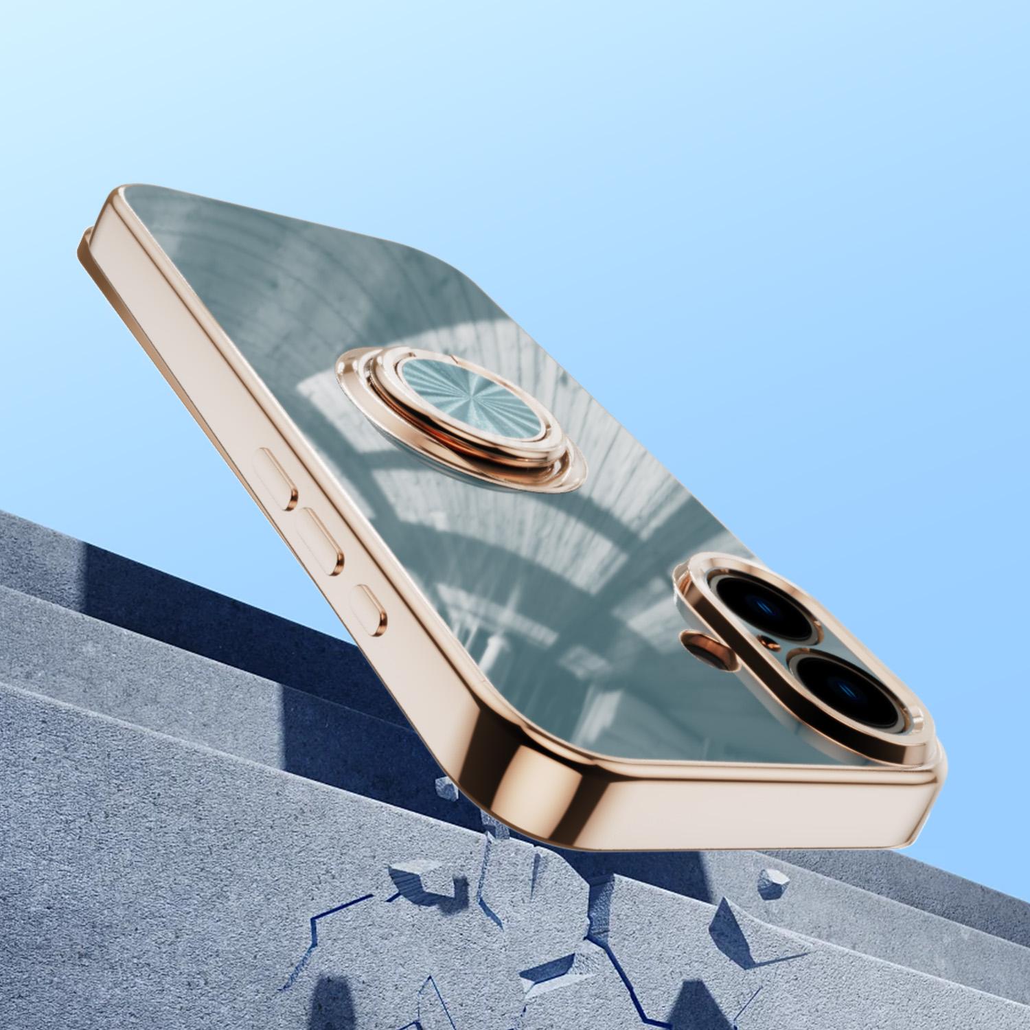 For iPhone 16 Plus Case Precise Cutouts 6D Electroplating TPU Phone Cover with Ring Holder Black
For iPhone 16 Plus Case Precise Cutouts 6D Electroplating TPU Phone Cover with Ring Holder Black