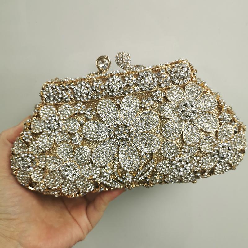 Women’s 3D Flower Diamond Rhinestone Evening Purses And Handbag Multi-Colored 18 Colors Lady Dinner Banquet Cltuches Luxury Par 17cmX10.5cmX5.5cm
Women’s 3D Flower Diamond Rhinestone Evening Purses And Handbag Multi-Colored 18 Colors Lady Dinner Banquet Cltuches Luxury Par 17cmX10.5cmX5.5cm