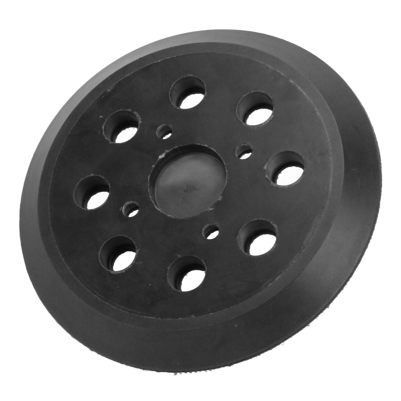 Электрическая полировальная подложка с 8 отверстиями, резиновая шлифовальная подложка для 5-дюймовой подложки и наждачной бумаги