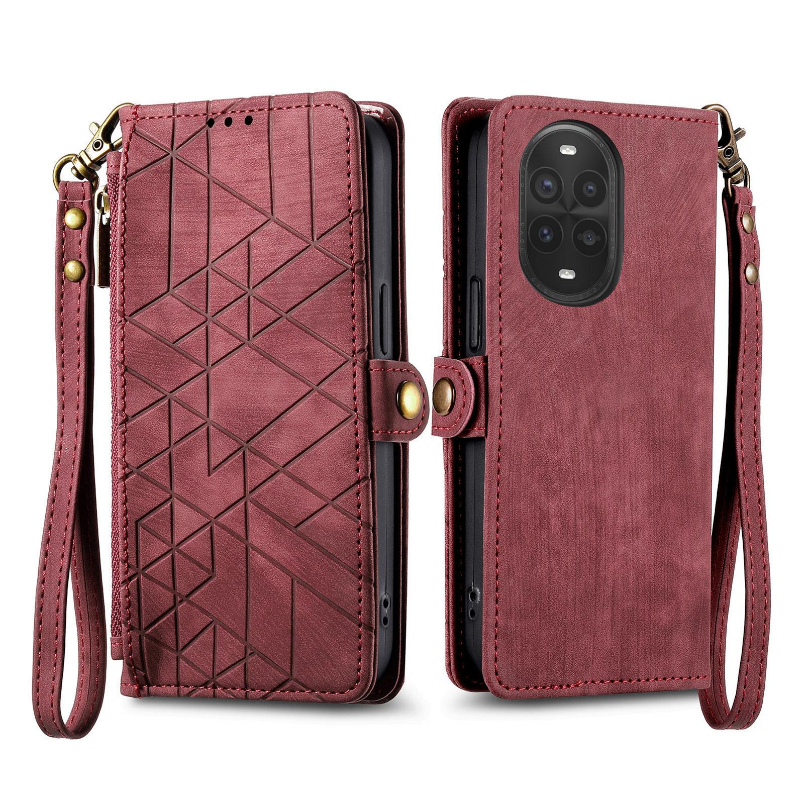 For Huawei nova 13 Pro 5G Zipper Wallet Case Geometry Lines Leather Phone Cover with Strap Pink
For Huawei nova 13 Pro 5G Zipper Wallet Case Geometry Lines Leather Phone Cover with Strap Pink