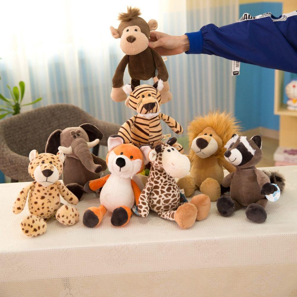 Lion Giraffe Plush Toys Dog Forest Animal Doll Monkey Plush Stuffed Toy Festival Party Decor Hippopotamus
Lion Giraffe Plush Toys Dog Forest Animal Doll Monkey Plush Stuffed Toy Festival Party Decor Hippopotamus