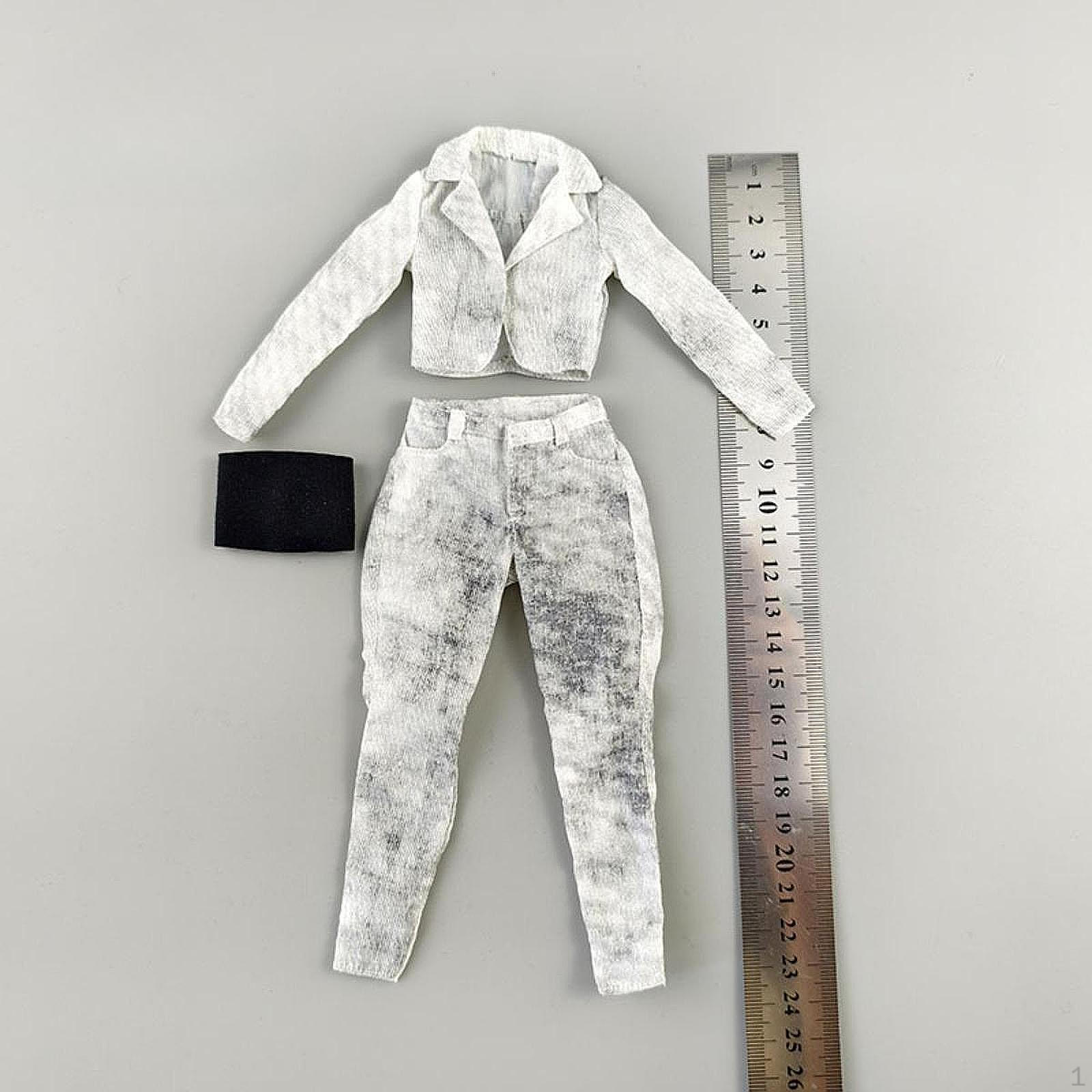 Масштаб 1/6: короткая куртка, рабочие брюки и топ для кукол, модная, удобная, портативная
Масштаб 1/6: короткая куртка, рабочие брюки и топ для кукол, модная, удобная, портативная