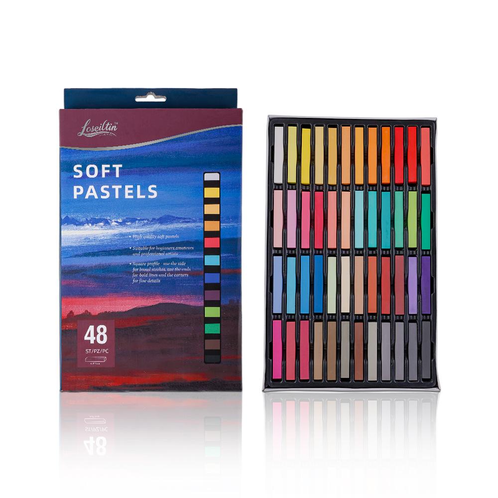 12/24/48-color High-quality Soft Water-soluble Pastel Sticks for Professional Drawing/painting
12/24/48-color High-quality Soft Water-soluble Pastel Sticks for Professional Drawing/painting