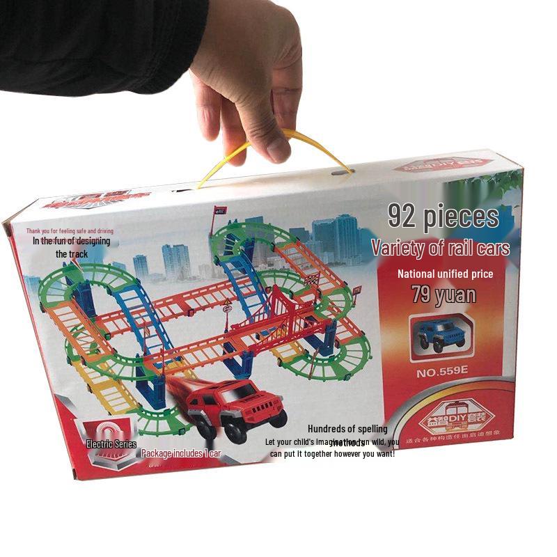 Детский развивающий электрический конструктор-подставка, набор треков
Детский развивающий электрический конструктор-подставка, набор треков