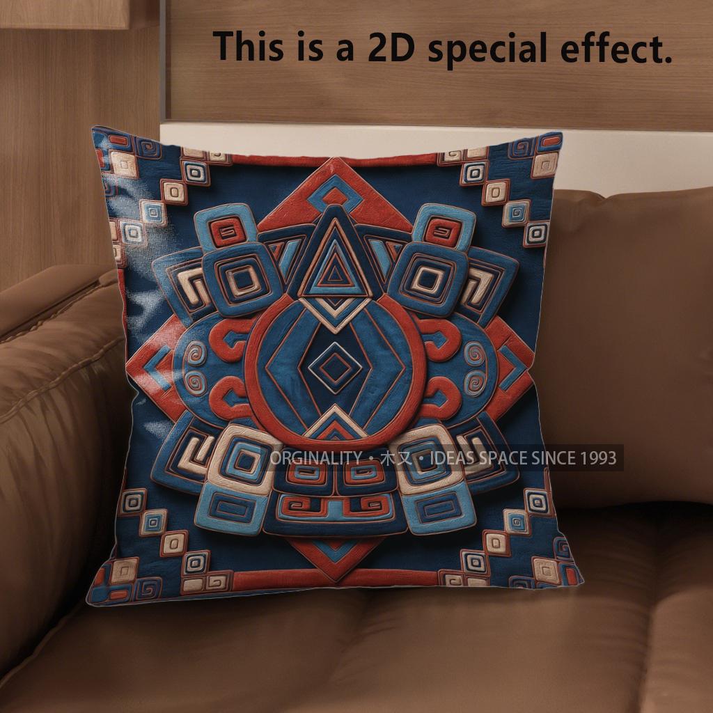 2D Aztec Geometric Tribal Throw Pillow Covers Pattern Cushion Cover Suitable For Sofa Bedroom Car Pillow Cover 40x40cm
2D Aztec Geometric Tribal Throw Pillow Covers Pattern Cushion Cover Suitable For Sofa Bedroom Car Pillow Cover 40x40cm