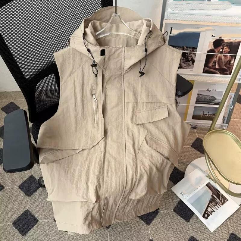 Outdoor Workwear Vest Summer Thin Breathable Men s and Women s Multi-ket Mountain Climbing Outerwear Functional Wind Oulder S
Outdoor Workwear Vest Summer Thin Breathable Men s and Women s Multi-ket Mountain Climbing Outerwear Functional Wind Oulder S