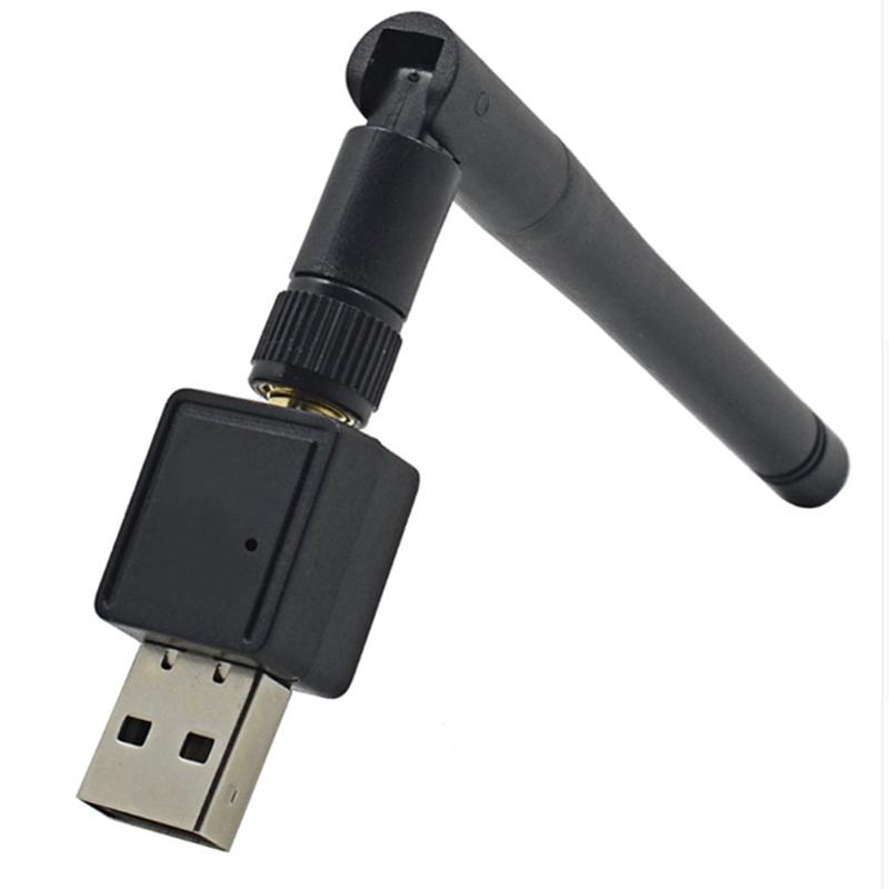 Бездротовий USB Wi-Fi мережевий адаптер 2,4 ГГц 150 Мбіт/с з антеною 802.11ac чорний
Бездротовий USB Wi-Fi мережевий адаптер 2,4 ГГц 150 Мбіт/с з антеною 802.11ac чорний
