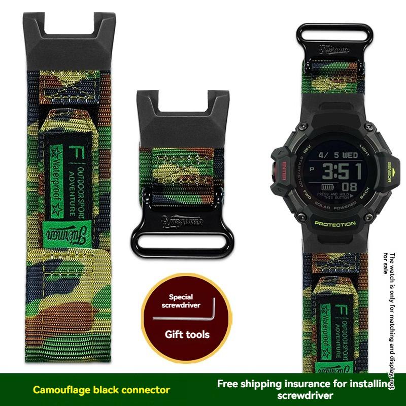 Для серії Casio G-SHOCK 3515, серії GBD-H2000, модифікований, спортивний, для активного відпочинку, нейлоновий, дихаючий, чоловічий, полотняний ремінець для годинника GBD-H2000 камуфляжний
Для серії Casio G-SHOCK 3515, серії GBD-H2000, модифікований, спортивний, для активного відпочинку, нейлоновий, дихаючий, чоловічий, полотняний ремінець для годинника GBD-H2000 камуфляжний