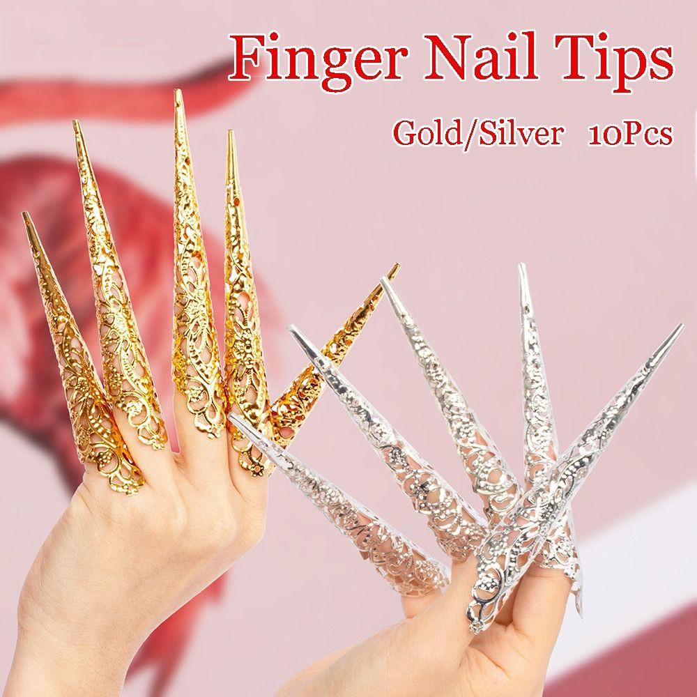 Indian Thai Dance Peacock Belly Dance False Nail Finger Nail Tip Finger Jewelry Dance False Nail Gold-10Pcs-8cm
Indian Thai Dance Peacock Belly Dance False Nail Finger Nail Tip Finger Jewelry Dance False Nail Gold-10Pcs-8cm