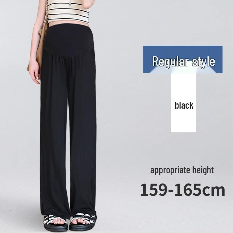 Summer Maternity Wide-Leg Modal Pants – Plus Size, Belly Comfort, Casual & Lightweight S (70-90 lbs) чёрный
Summer Maternity Wide-Leg Modal Pants – Plus Size, Belly Comfort, Casual & Lightweight S (70-90 lbs) чёрный