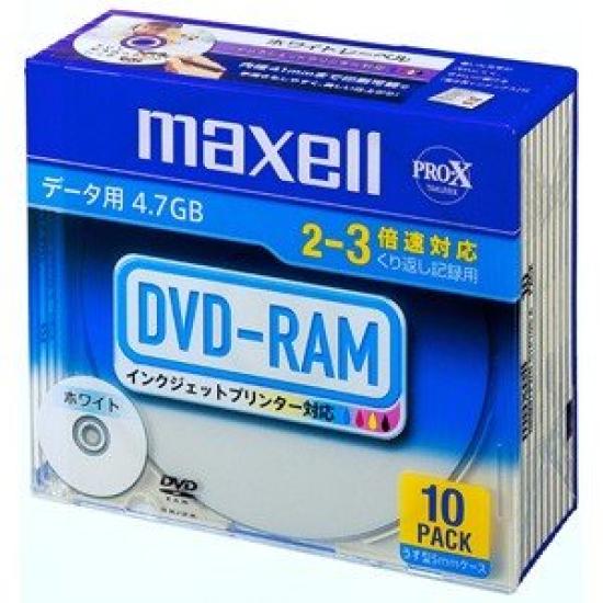 maxell data speed compatible inkjet printer compatible white 10 sheets 5mm case included A DVD-RAM 4.7GB 2-3x DRM47PWB.S1P10S
maxell data speed compatible inkjet printer compatible white 10 sheets 5mm case included A DVD-RAM 4.7GB 2-3x DRM47PWB.S1P10S