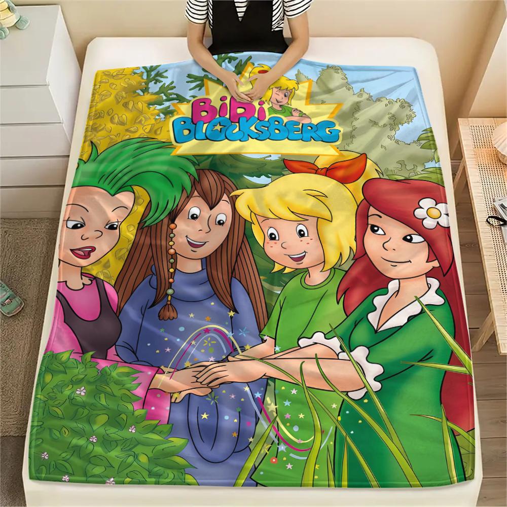 1PC Bibi and Tina Print Flannel Blanket, High quality All Seasons, Home Decor, Warmth and Comfort, Perfect for Christmas Gifts 150cm x 200cm
1PC Bibi and Tina Print Flannel Blanket, High quality All Seasons, Home Decor, Warmth and Comfort, Perfect for Christmas Gifts 150cm x 200cm