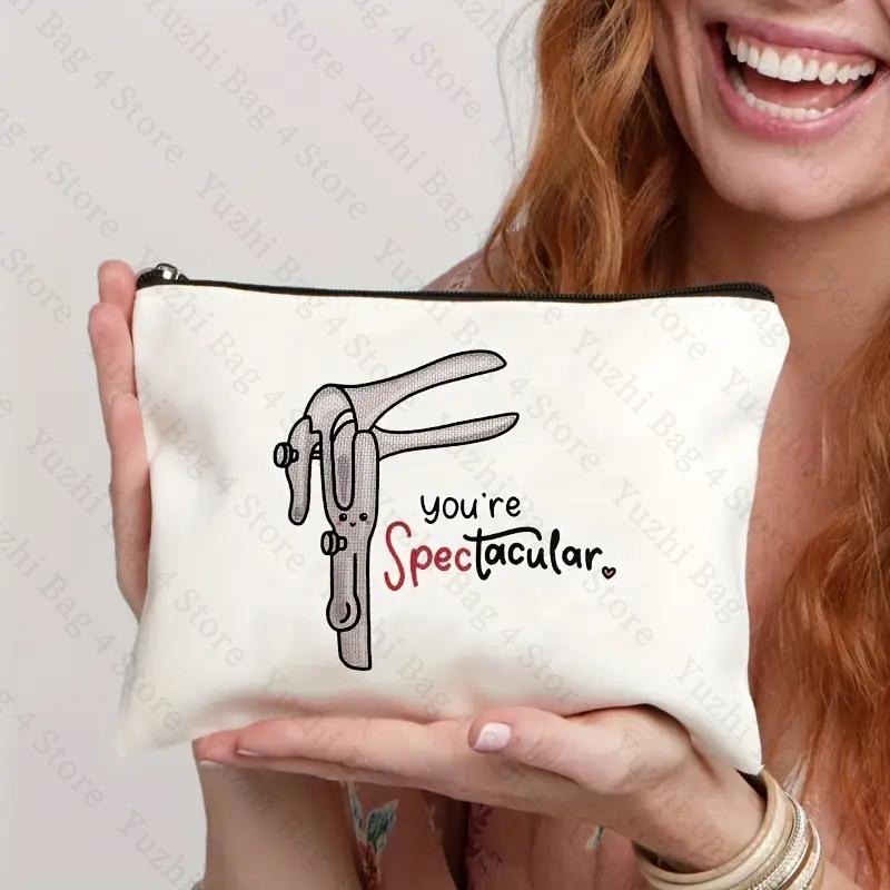 You re Spectacular Cosmetic Bag Women s Makeup Bag Zipper Pouch Toiletry Bag Doctor Gifts Nurse Midwife Gifts Thank You Gift
You re Spectacular Cosmetic Bag Women s Makeup Bag Zipper Pouch Toiletry Bag Doctor Gifts Nurse Midwife Gifts Thank You Gift