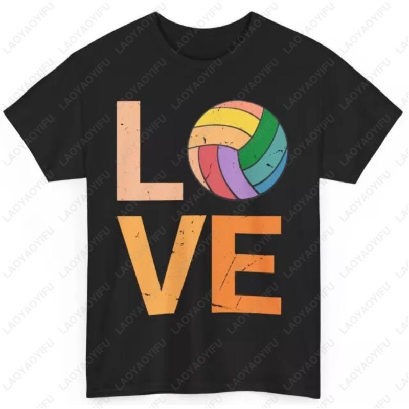Volleyball Love Sports Player Unisex TShirt Simple Style Cute Print Pattern Summer Fashion Tees All Match Wen Women Funny Tops 4XL
Volleyball Love Sports Player Unisex TShirt Simple Style Cute Print Pattern Summer Fashion Tees All Match Wen Women Funny Tops 4XL