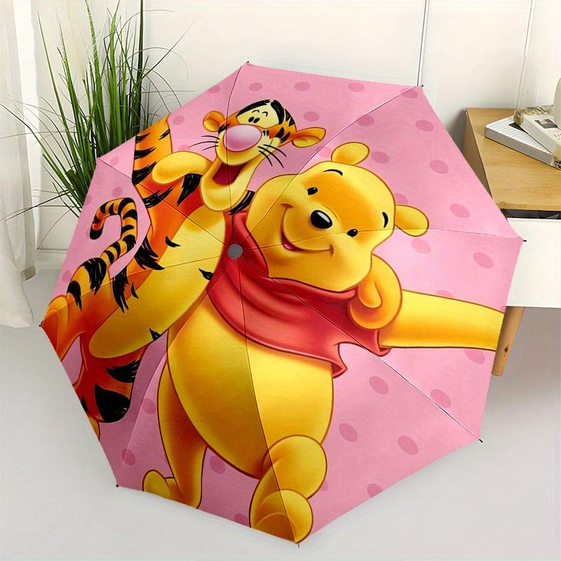 Winnie the Pooh,Tigger Automatic Opening and Closing Umbrella - 8 Ribs Windproof Portable Folding Umbrella with Plastic Handle, Suitable for
Winnie the Pooh,Tigger Automatic Opening and Closing Umbrella - 8 Ribs Windproof Portable Folding Umbrella with Plastic Handle, Suitable for
