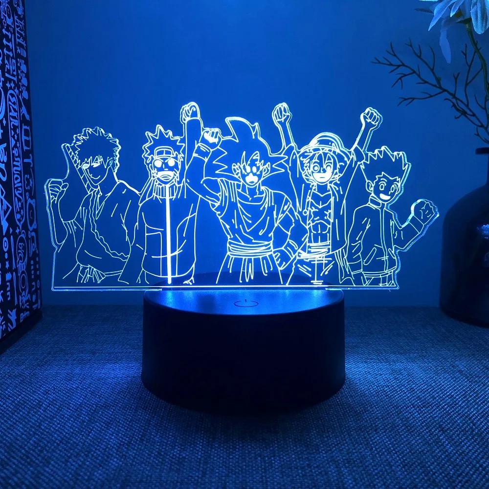 3D Hot Toys One Piece Night Lights 7 And 16 Color Changing Decorative Lights With Remote Control, Great Gift For Boys And Girls! 7 colors no remote
3D Hot Toys One Piece Night Lights 7 And 16 Color Changing Decorative Lights With Remote Control, Great Gift For Boys And Girls! 7 colors no remote