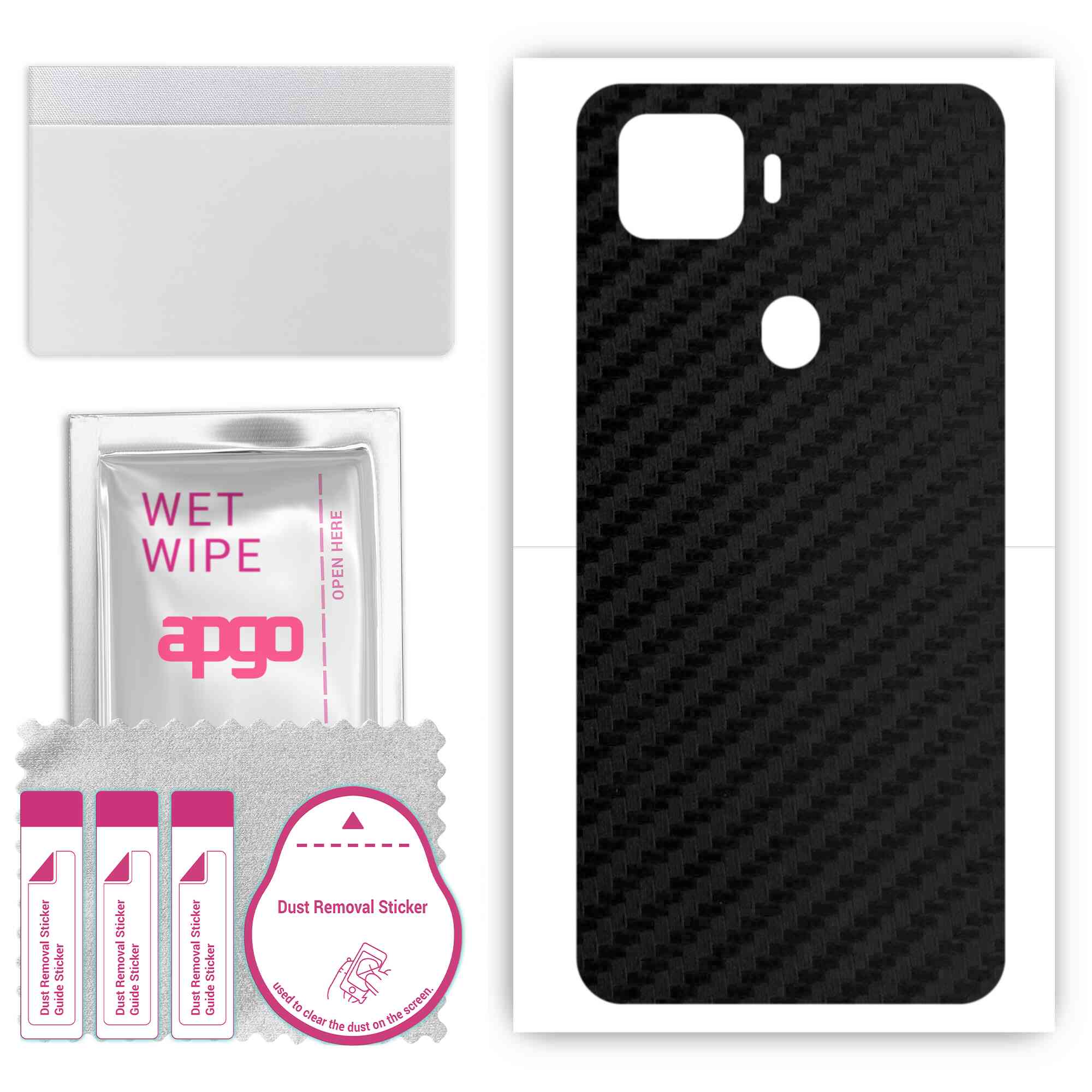 Apgo Protective Skin Sticker для задньої панелі, сумісної з ZTE Blade X1 5G, Wrap Film, Foil, Vinyl - Pattern Carbon Black
Apgo Protective Skin Sticker для задньої панелі, сумісної з ZTE Blade X1 5G, Wrap Film, Foil, Vinyl - Pattern Carbon Black