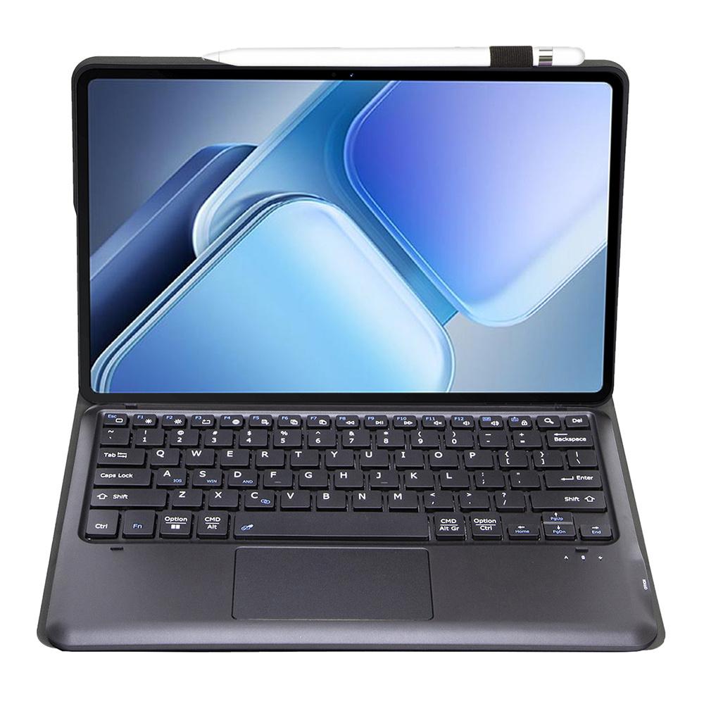 AV14-A For vivo Pad3 Pro/iQOO Pad2 Pro Leather Tablet Cover with Touchpad Bluetooth-compatible Keyboard Black+White
AV14-A For vivo Pad3 Pro/iQOO Pad2 Pro Leather Tablet Cover with Touchpad Bluetooth-compatible Keyboard Black+White
