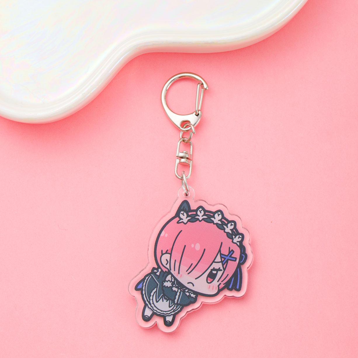1/6Pcs Anime Re:ZERO - Starting Life in Another World Acrylic Keychain Cute Backpack Pendant Bag Charms Accessories Decoration 5cm
1/6Pcs Anime Re:ZERO - Starting Life in Another World Acrylic Keychain Cute Backpack Pendant Bag Charms Accessories Decoration 5cm