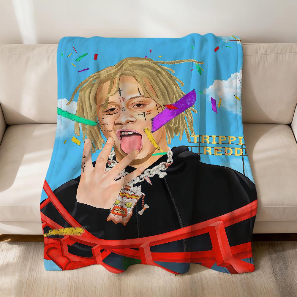 singer cool pop art T-Trippie R-Redd Flannel soft warm plush blanket sofa living room pet hogar bedroom gift home Car portable 75x90cm
singer cool pop art T-Trippie R-Redd Flannel soft warm plush blanket sofa living room pet hogar bedroom gift home Car portable 75x90cm