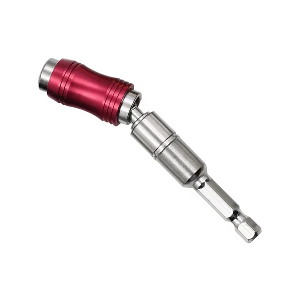 YFFSFDC Universal Joint Extension Bit Magnetic Screw Drill Swing Angle Drive Angle Hex Shaft Adapter Quick Separation Lock Impact Driver for Electric
YFFSFDC Universal Joint Extension Bit Magnetic Screw Drill Swing Angle Drive Angle Hex Shaft Adapter Quick Separation Lock Impact Driver for Electric