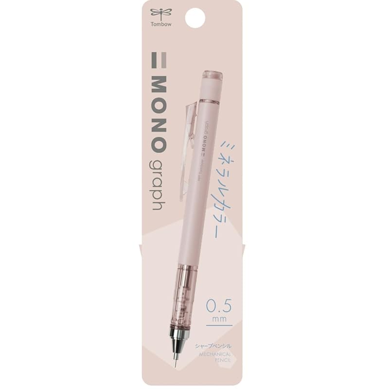 Tombow Pencil mechanical pencil monograph 0.5mm mineral color limited DPA-147B shell beige
Tombow Pencil mechanical pencil monograph 0.5mm mineral color limited DPA-147B shell beige