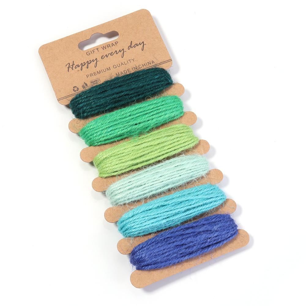 1Board 2mm Natural Jute Rope Coloful Linen Hemp Cord String For DIY Handmade Home Clothing Sewing Decor Accessories Wholesale
1Board 2mm Natural Jute Rope Coloful Linen Hemp Cord String For DIY Handmade Home Clothing Sewing Decor Accessories Wholesale