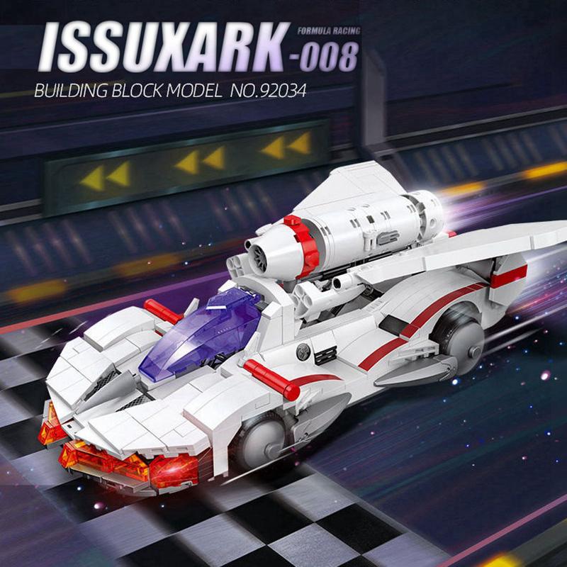 JIESTAR High-Tech ISSUXARK 008 Формула-1 гоночный автомобиль Furture GPX Moc Bricks Техническая модель Строительные блоки Игрушки 92034 773 шт.
JIESTAR High-Tech ISSUXARK 008 Формула-1 гоночный автомобиль Furture GPX Moc Bricks Техническая модель Строительные блоки Игрушки 92034 773 шт.