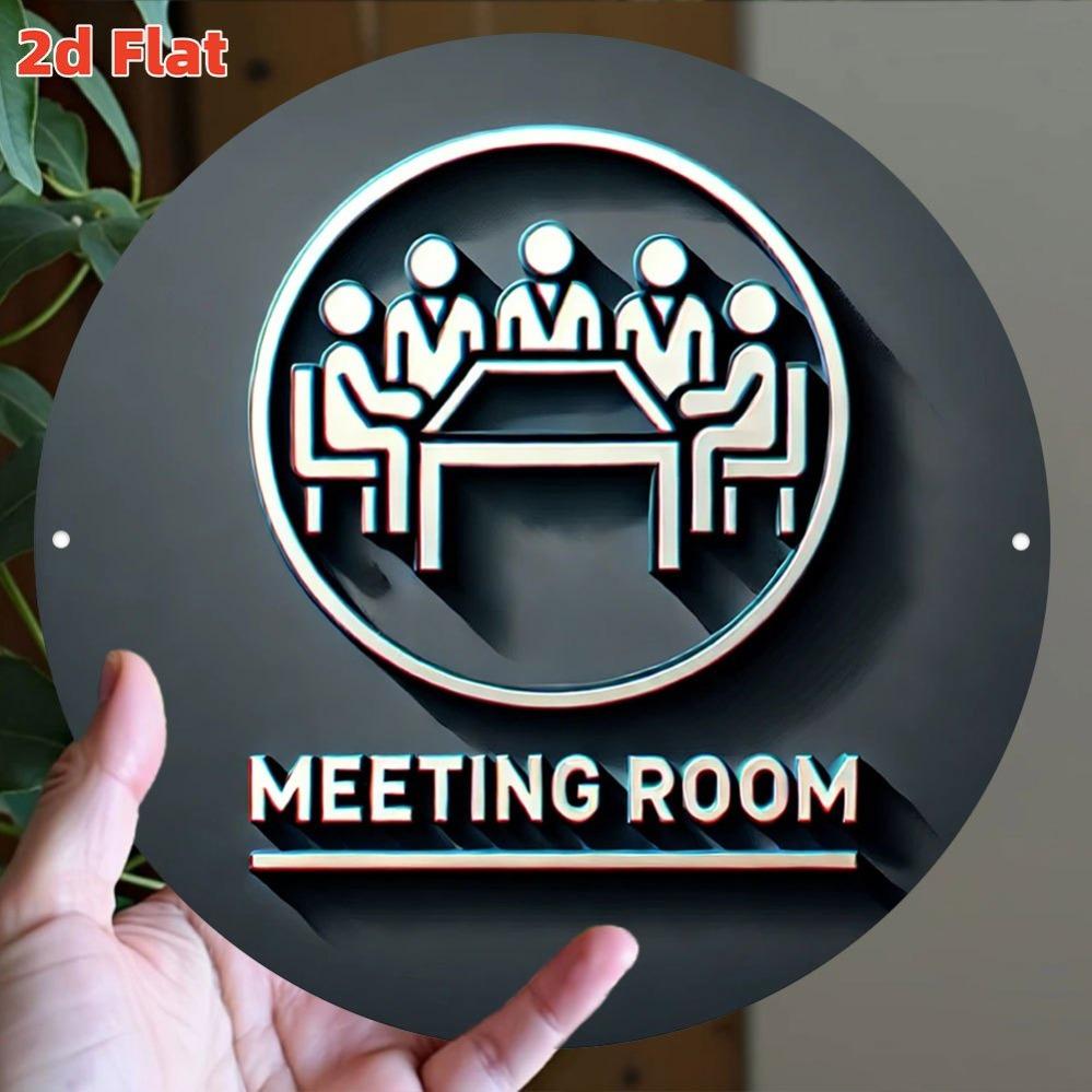 Office Meeting Room Sign Heavy Duty Aluminum Plate with Chair Icon Waterproof Dustproof 7.8x7.8 Inch білий
Office Meeting Room Sign Heavy Duty Aluminum Plate with Chair Icon Waterproof Dustproof 7.8x7.8 Inch білий