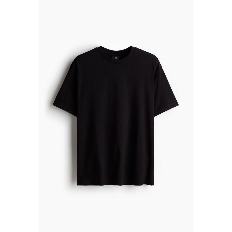 HM Men s and Women s T-shirt Autumn Leisure Loose Shoulder Short Sleeve Plaid Pure Cotton Rib round-Neck Tops 1003662 Black 175/108A
HM Men s and Women s T-shirt Autumn Leisure Loose Shoulder Short Sleeve Plaid Pure Cotton Rib round-Neck Tops 1003662 Black 175/108A