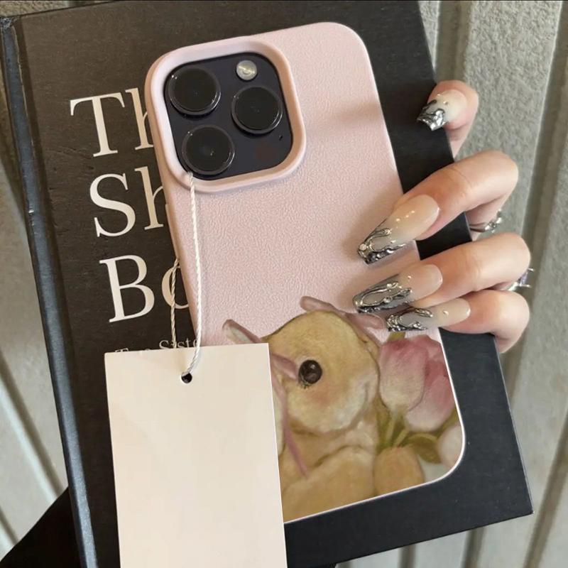 Cute Rabbit Hugging Tulip Lychee Texture Phone Case For iPhone 11 12 13 14 15 16 17 Pro Max Plus 17 Air X XS XR 16E Soft Cover iPhone 14 Pro
Cute Rabbit Hugging Tulip Lychee Texture Phone Case For iPhone 11 12 13 14 15 16 17 Pro Max Plus 17 Air X XS XR 16E Soft Cover iPhone 14 Pro