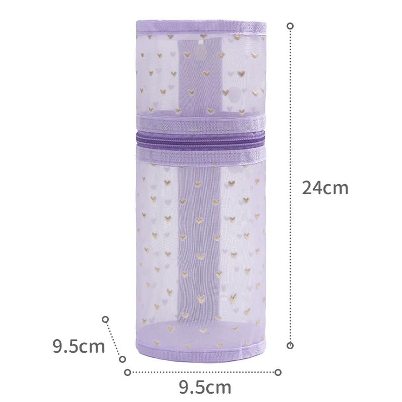 Mesh Vertical Pencil Case Multi-purpose Pencil Pouch Student Stationery Organizer School Supplies Makeup Bag Travel Cosmetic Bag
Mesh Vertical Pencil Case Multi-purpose Pencil Pouch Student Stationery Organizer School Supplies Makeup Bag Travel Cosmetic Bag