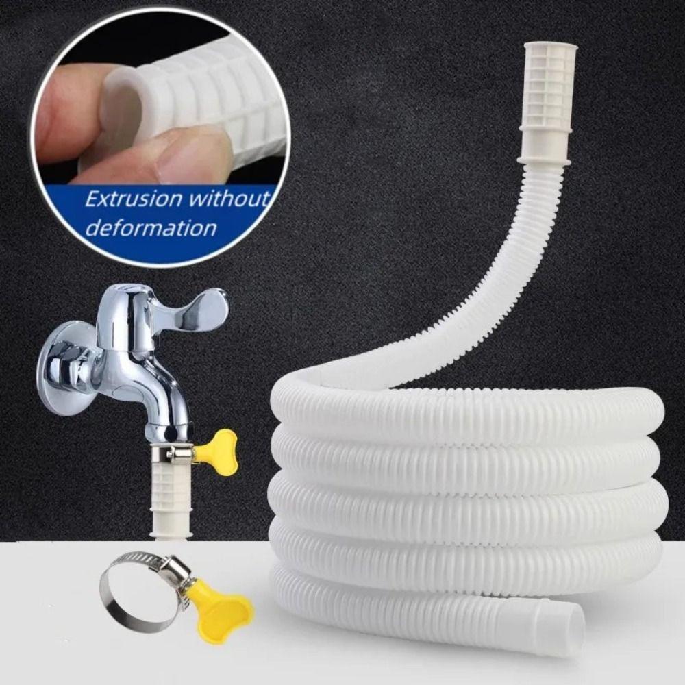New Plastic Air Conditioner Drain Hose Thickened 1-5M Washing Machine Tube White Extension Pipe
New Plastic Air Conditioner Drain Hose Thickened 1-5M Washing Machine Tube White Extension Pipe