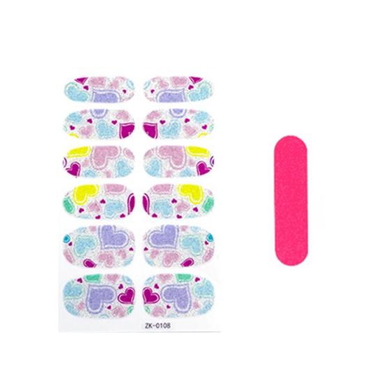 1 комплект, отличная наклейка для маникюра, сильная липкость, модная наклейка для ногтей с напильником H One Size
1 комплект, отличная наклейка для маникюра, сильная липкость, модная наклейка для ногтей с напильником H One Size